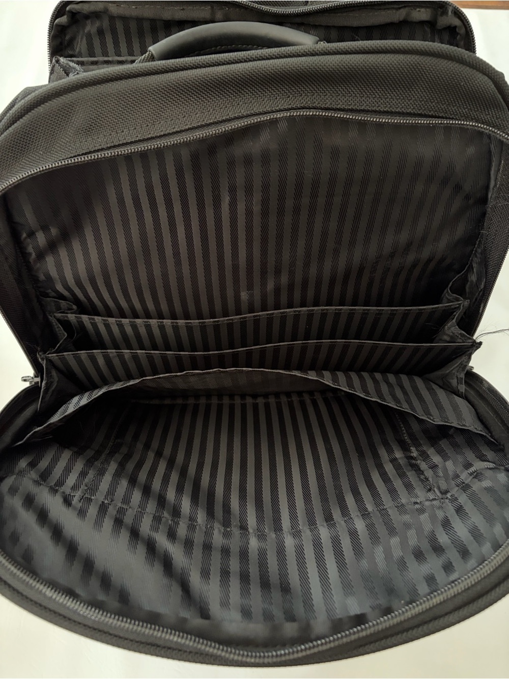 Tumi Backpack Alpha Black Laptop Backpack (Model 2644D3) Older Version - Picture 9 of 16